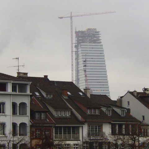 BSTurm ROCHE 1 - Foto von Franz König. Vergrösserte Ansicht