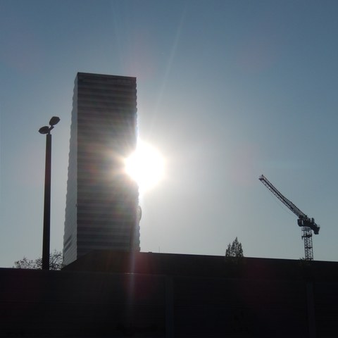 RocheTurm 3 - Foto von Franz König. Vergrösserte Ansicht