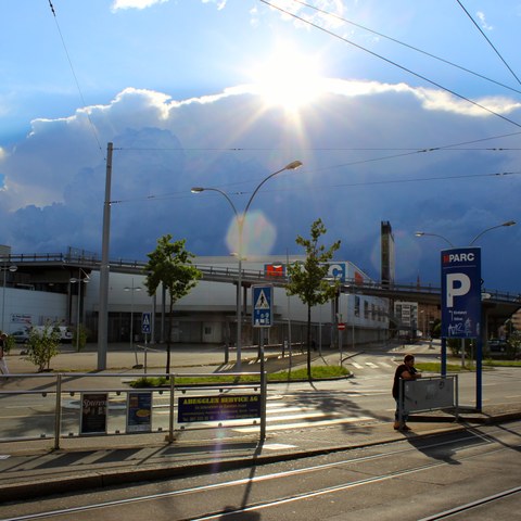 St. Alban - M-Parc Dreispitz Foto von Franz König. Vergrösserte Ansicht