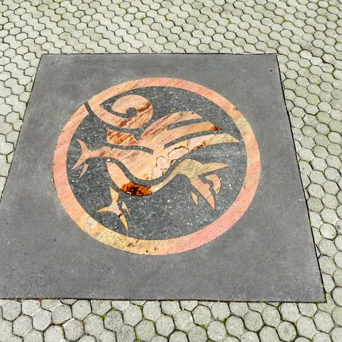 Gundeldingen - Basilisk Foto von Franz König. Vergrösserte Ansicht