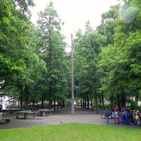 Gundeldingen - Winkelriedplatz 1 Foto von Franz König. Vergrösserte Ansicht